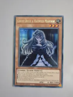 Yu-gi-oh TCG Phantom Revenge PHRE-EN043 Ghost Belle And Haunted Mansion Rare NM - Image 1