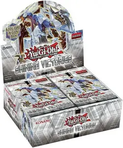 YuGiOh Shining Victories Booster Box [24 Packs] [Sealed] - Image 1