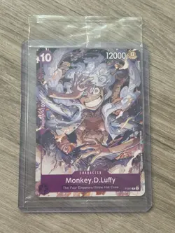 Bandai One Piece CCG Monkey.D.Luffy P-041 Promo Sealed! - Image 1