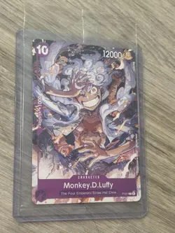 Bandai One Piece CCG Monkey.D.Luffy P-041 Promo Sealed! - Image 3