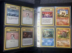Pokemon 218 Card Binder Lot Vintage WOTC Non Holo Jungle Fossil Base Set 2 - Image 3