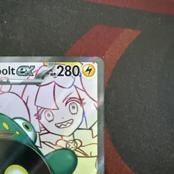Iono's Bellibolt EX Holo-Pokemon TCG Card 172/159 SV Journey Together Ultra Rare - Image 3