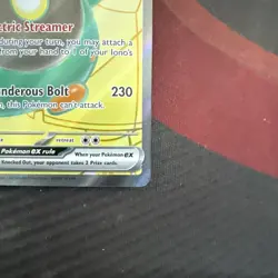 Iono's Bellibolt EX Holo-Pokemon TCG Card 172/159 SV Journey Together Ultra Rare - Image 4