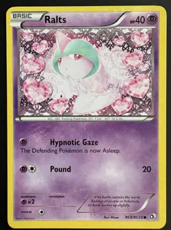 Ralts RC8/RC25 Pokemon Legendary Treasures Radiant Collection Card LP - Image 1