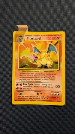Charizard 4/102 Base Set Holo Rare Pokemon Card - Not Psa - Holy Grail Card - Image 3