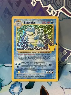Pokemon TCG Blastoise Holo Rare Card 2/102 Celebrations Classic Collection - Image 1