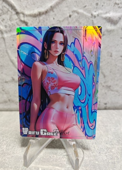 Boa Hancock Trading Card Waifu Goddess Story Anime Girl holo Karte Manga Full - Image 1