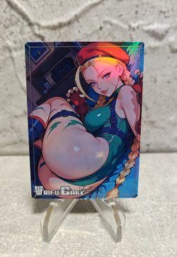 Cammy White Trading Card Waifu Goddess Story Anime Girl holo Karte Manga Full - Image 1