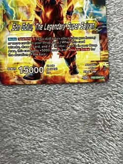 Dragonball Super Leader Card Son Goku the Legendary Super Saiyan TB3-034 UC Foil - Image 5