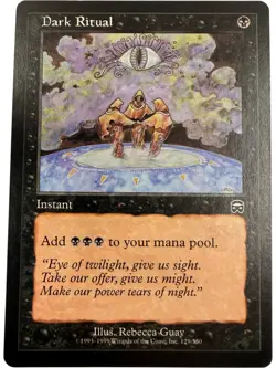 Magic The Gathering Cards Mixed Lot Dark Ritual Instant Edition (F) T2160 HS17 - Image 2