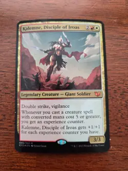 MTG Kalemne, Disciple of Iroas - Commander 2015 045/342 - good cond - Image 1