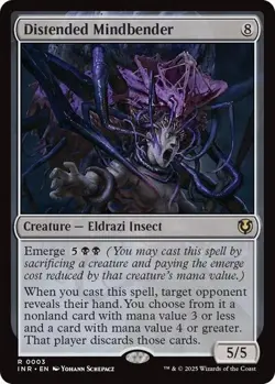 Distended Mindbender 3 MTG NM - Innistrad Remastered - Image 1