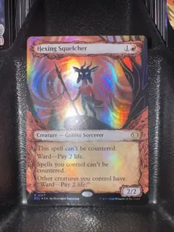 Hexing Squelcher (Showcase) Lorwyn Eclipsed Foil - Image 1