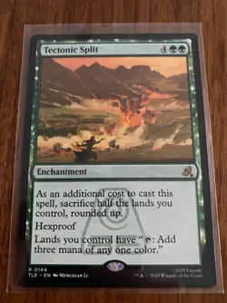 Tectonic Split - Avatar: The Last Airbender - NM TLA MTG - Image 1