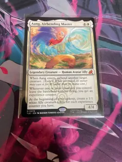 MTG - AANG AIRBENDING MASTER - MYTHIC - NM - TLE - Image 1