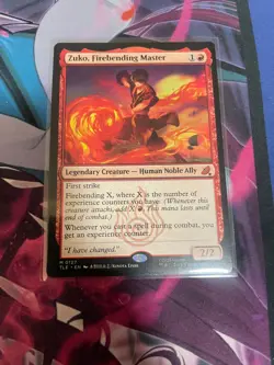 MTG - ZUKO FIREBENDING MASTER - MYTHIC - NM - TLE - Image 1