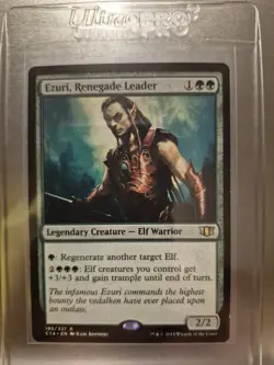 Magic the Gathering Ezuri, Renegade Leader -Commander 2014 #195/337 NearMint - Image 1