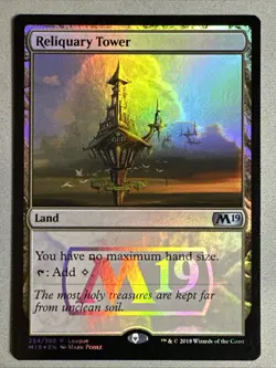 MTG / Reliquary Tower / LEP / #254 / FOIL / Promo / NM - Image 1