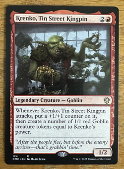MTG Dominaria United Commander, Krenko, Tin Street Kingpin - Image 1