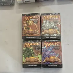 Sealed Theme Deck Set - All 4 Scourge Theme Decks (English) - Image 1