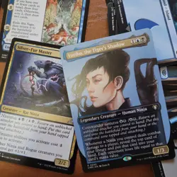 Whole COMMANDER Magic Deck - Heaven to Earth Games = Lo Pro ROGUE NINJAS Tribes - Image 1