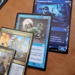 Whole COMMANDER Magic Deck - Heaven to Earth Games = Lo Pro ROGUE NINJAS Tribes - Image 4