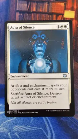 Aura of Silence The List Reprints Regular - Image 1