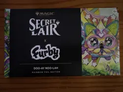 MTG Secret Lair x Furby: Doo-Ay Noo-Lah Rainbow Foil - Image 1