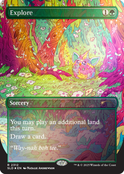 MTG Secret Lair x Furby: Doo-Ay Noo-Lah Rainbow Foil - Image 5