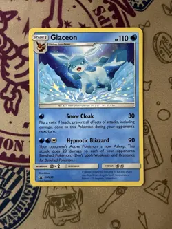 Glaceon SM238 Pokemon TCG Sun &Moon Black Star Promo - Image 3