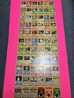 66/132 Pokemon Gym Challenge Lot, NM-HP, No Doubles, Vintage 2000 Wizards - Image 1