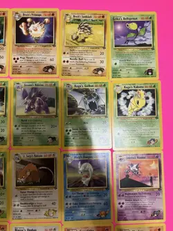 66/132 Pokemon Gym Challenge Lot, NM-HP, No Doubles, Vintage 2000 Wizards - Image 3