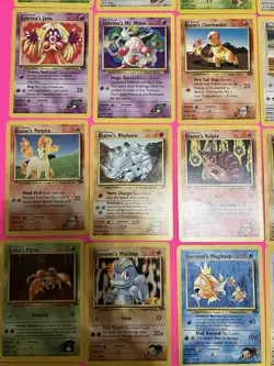 66/132 Pokemon Gym Challenge Lot, NM-HP, No Doubles, Vintage 2000 Wizards - Image 4