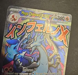 Mega Charizard X ex 023 Me: Mega Evolution Promo Holo Pokemon TCG NM - Image 3