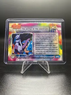 Pokemon TCG The Battle of the Champions Pokemon Topps Mewtwo Strikes Back 25 - Image 2