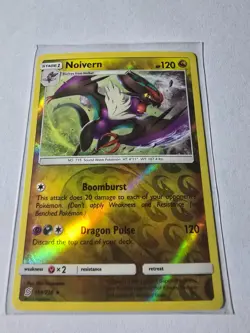 Pokemon Noivern 159/236 Reverse Holo Rare Unified Minds NM/MT - Image 1