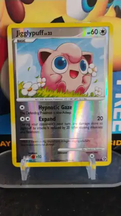 JIGGLYPUFF LV. 23 Great Encounters POKEMON Reverse Holo 2008 Trading Card 72/106 - Image 1
