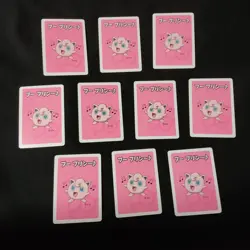 Jigglypuff Old Maid Pokemon Center Japan Babanuki Card - Pack Fresh Lot of 10 - Image 1