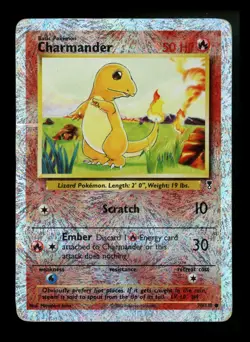 #2 Charmander 70/110 Legendary Collection 2002 Reverse Holo Pokemon Card TCG - Image 1