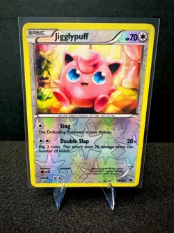 Jigglypuff 78/99 Black & White Next Destinies Reverse Holo Pokemon TCG Card LP - Image 1