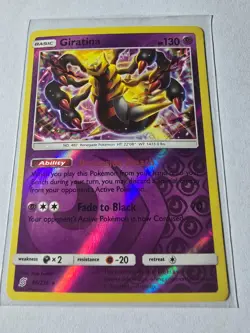 Pokemon TCG Giratina 86/236 Unified Minds Reverse Holo Rare NM/MT - Image 1