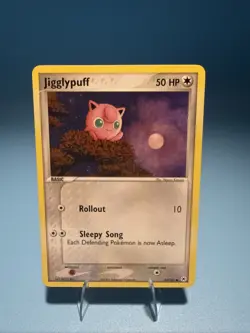 Jigglypuff Common Pokemon Card Non Holo 63/101 Ex Hidden Legends 2004 - Image 1