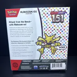 Pokemon TCG: Scarlet & Violet-151 Alakazam ex Collection Booster Box 820650855269 - Image 2