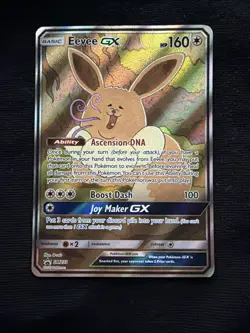 Pokemon TCG Eevee GX SM233 Full Art Promo - Image 1