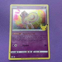 Mew Holo Rare Celebrations 011/025 Pokemon TCG - NM - Image 2