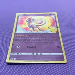 Mew Holo Rare Celebrations 011/025 Pokemon TCG - NM - Image 3