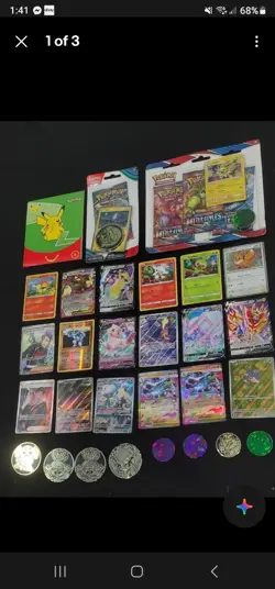 Pokemon Cards And Sealed Pokemon Card Lot - Image 1