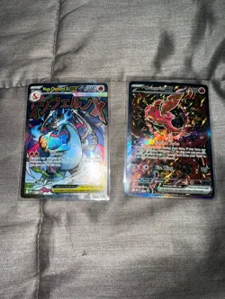 Pokemon Phantasmal Flames UPC MEGA Charizard & Oricorio EX #23 Promos - Mint - Image 1