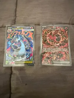 Pokemon Phantasmal Flames UPC MEGA Charizard & Oricorio EX #23 Promos - Mint - Image 2