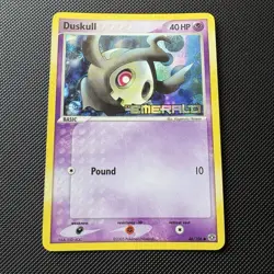 Duskull 46/106 EX Emerald Reverse Holo Rare Pokemon TCG Nintendo MP - Image 1
